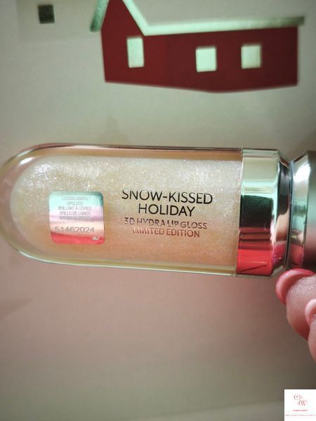 Блеск для губ KIKO Milano 3D Hydra Lipgloss Snow-Kissed Holiday 000101-17 фото