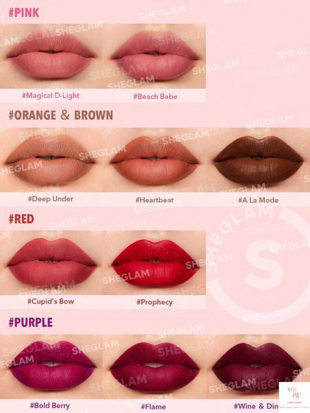 Помада для губ SHEGLAM Starlight Velvet Lipstick - Bold Berry 6133 фото