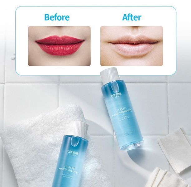 Засіб для зняття макіяжу з губ і очей Atomy Lip & Eye Makeup Remover 150 мл 000485 фото