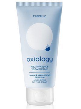 Денний крем-флюїд для обличчя Кисневе зволоження Oxiology Faberlic 50 мл 3698 фото
