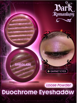 Дуохромні тіні для повік SHEGLAM Dark Romantasy Duochrome Eyeshadow &mdash; Gamet Eyes 6286 фото
