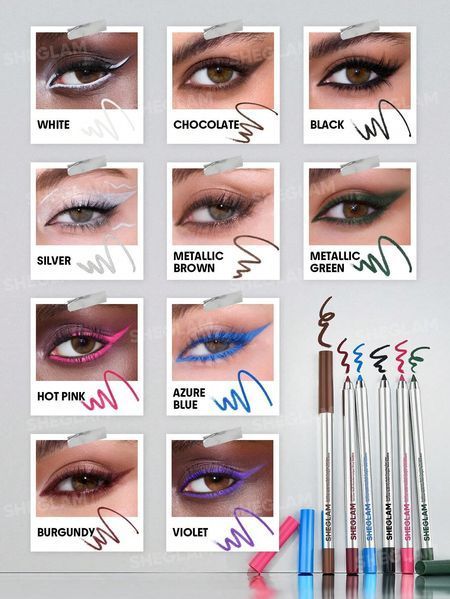 Водостійкий гелевий олівець для очей SHEGLAM Boldline Longwear Multi-Function Gel Liner &mdash; Black 5831 фото