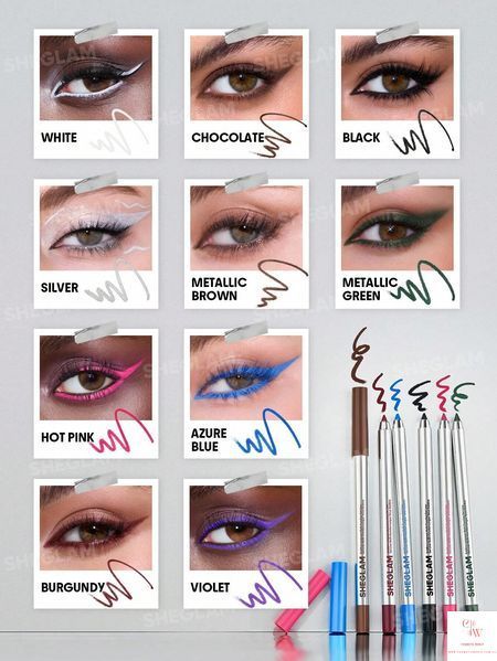 Водостойкий гелевый карандаш для глаз SHEGLAM Boldline Longwear Multi-Function Gel Liner &mdash; Black 5831 фото