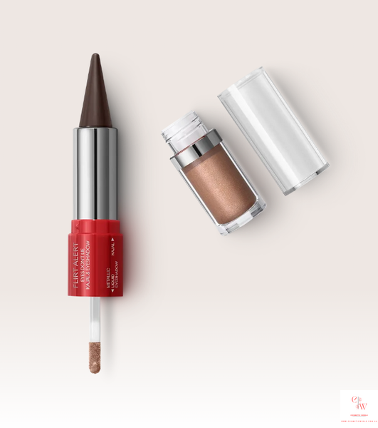 Двосторонній каял та рідкі тіні для повік KIKO MILANO Flirt Alert Eyes Don't Lie Kajal & Eyeshadow - 02 Cocoa Crush 000280-02 фото