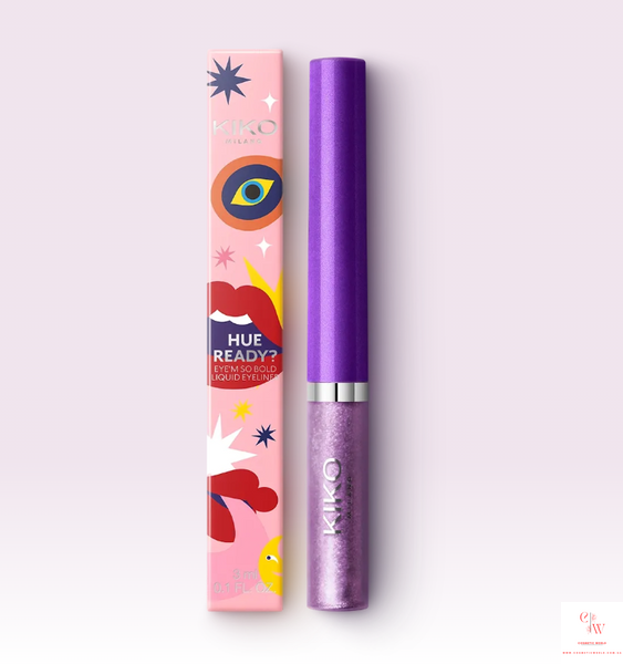 Рідка підводка KIKO Milano Hue Ready? Eye'm So Bold - 02 Purple Reign 000223-02 фото