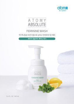 Гель для інтимної гігієни Atomy Absolute Feminine wash 160 мл 000690 фото