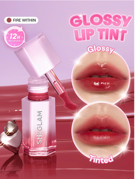 Глянцевий тінт для губ SHEGLAM Glazed & Locked Glossy Lip Tint - 139 Fire Within 6302-139 фото