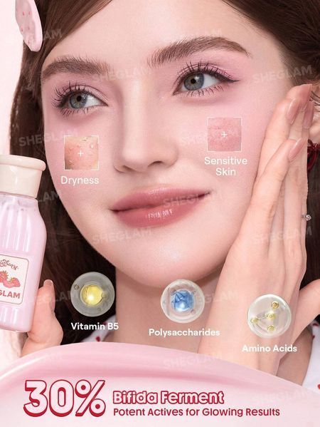 Молочний тонер з біфідобактеріями SHEGLAM Pink Whip Bifida Ferment 30% Milky Toner 5881 фото