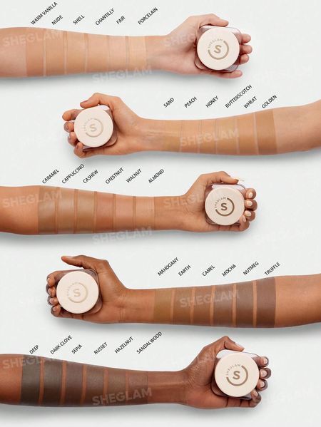 Тональный бальзам SHEGLAM Full Coverage Foundation Balm - Shell 6127 фото