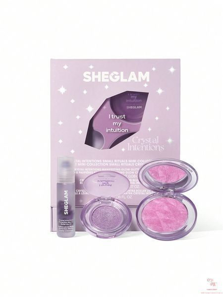 Набір для макіяжу SHEGLAM Crystal Intentions Small Rituals Mini Collection Set - Amethyst 6155 фото