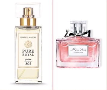 Духи женские FM World Pure Royal 801 аромат Christian Dior Miss Dior, 50 мл 801 фото