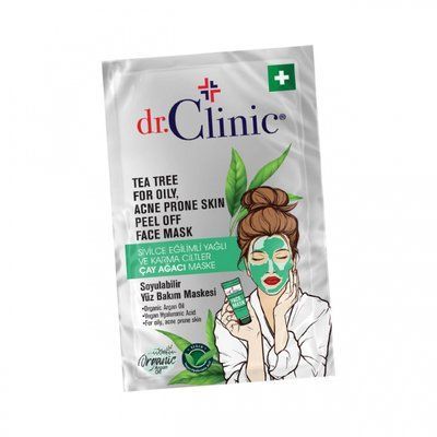 Маска для лица с маслом чайного дерева Tea Tree Mask Dr.Clinic 12мл  3344812 фото