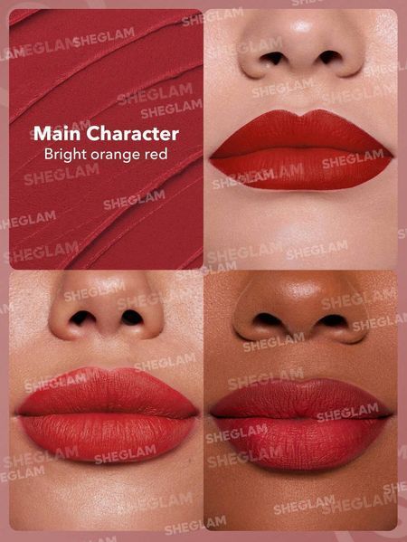 Матова помада SHEGLAM Dynamatte Boom Long Lasting Matte Lipstick - Main Character 5659 фото