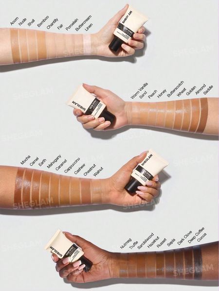 Тональна основа SHEGLAM Skin Sync Satin Foundation &mdash; Nude 5697 фото