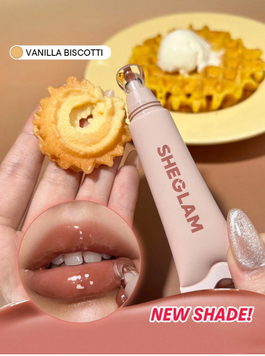 Увлажняющий бальзам для губ Sheglam Crystal Glaze Moisturizing Lip Care - Vanilla Biscotti 6077 фото