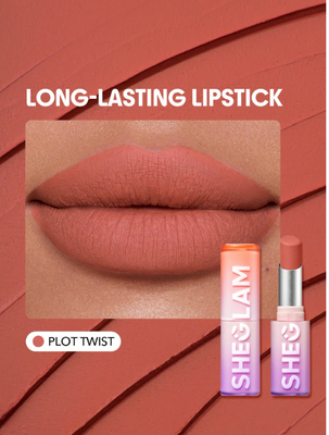 Матовая помада SHEGLAM Dynamatte Boom Long Lasting Matte Lipstick - Plot Twist 5660 фото