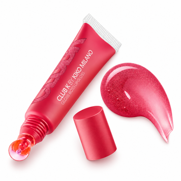 Блеск для губ KIKO MILANO Club K Gloss Boss Lipgloss - 08 AFTERS GLOW - красный с розовым и серебристым перламутром 000200-08 фото