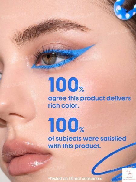 Водостойкий гелевый карандаш для глаз SHEGLAM Boldline Longwear Multi-Function Gel Liner &mdash; Azure Blue 5833 фото