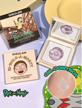 Фіксуюча пудра для обличчя Rick and Morty SHEGLAM Never Ricking Morty Setting Powder 5799 фото