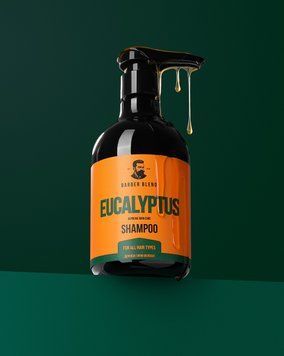 Шампунь для мужчин для всех типов волос Eucalyptus BARBER BLEND 500 мл 81725 фото