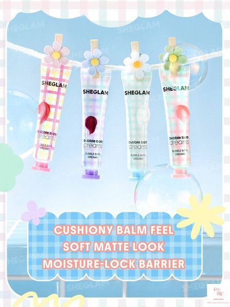 Бальзам для губ SHEGLAM Bubble Kiss Lip Balm &mdash; Peaches 6344 фото