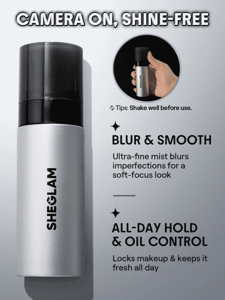 Водостійкий спрей для фіксації макіяжу SHEGLAM Camera On Blurring Setting Spray 60 мл 5979 фото