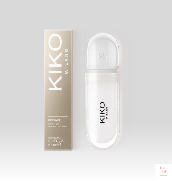 Блиск-крем для губ KIKO Milano Kissable Lip Volume - 02 Cloud Dew 000224-02 фото