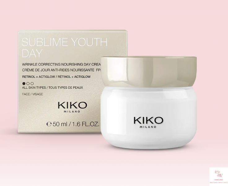 Антивозрастной дневной крем для лица KIKO Milano Sublime Youth Day с ретинолом и SPF 15, 50 мл 000248 фото