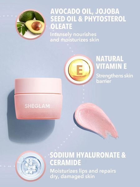 Крем для ухода за губами SHEGLAM Pillow Lips Lip Care Cream 6034 фото