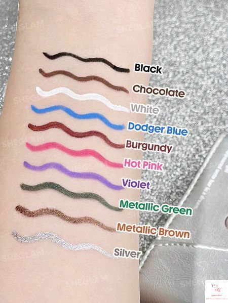 Водостойкий гелевый карандаш для глаз SHEGLAM Boldline Longwear Multi-Function Gel Liner &mdash; Chocolate 5835 фото