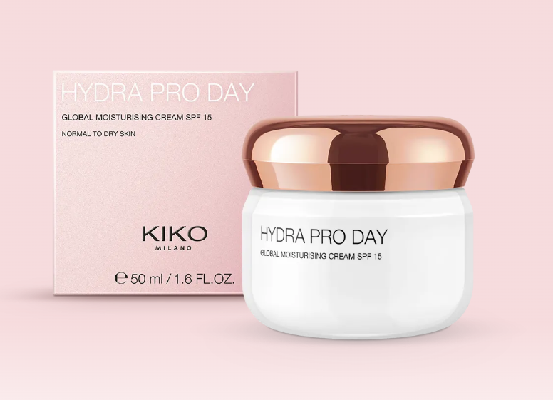 Зволожувальний денний крем KIKO Milano Hydra Pro Day з гіалуроновою кислотою та SPF 15, 50 мл 000249 фото