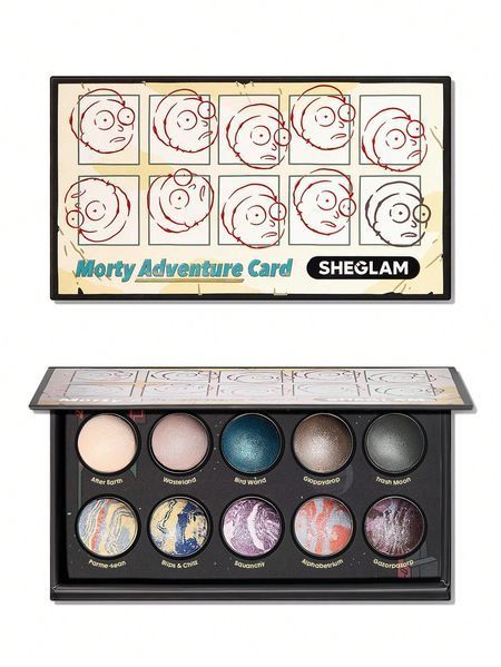 Палетка теней Rick and Morty X SHEGLAM The Adventures Of Morty 5073 фото