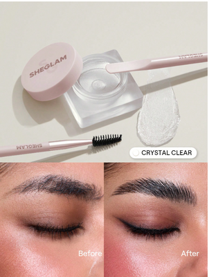 Віск для фіксації брів SHEGLAM Set Me Up Brow Hold - Crystal Clear 6007 фото