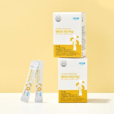 Finezyme Atomy Экстракт Ананаса для улучшения пищеварения 30 стиков 000129 фото