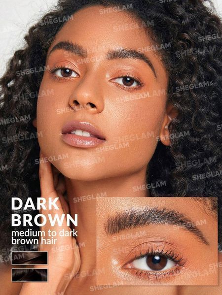 Маркер для брів Sheglam Feather Better Liquid Eyebrow Pencil &mdash; Dark Brown 5972 фото