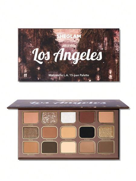 Палетка теней SHEGLAM Matin&eacute;e In L.A. 15-Pan Palette 5607 фото