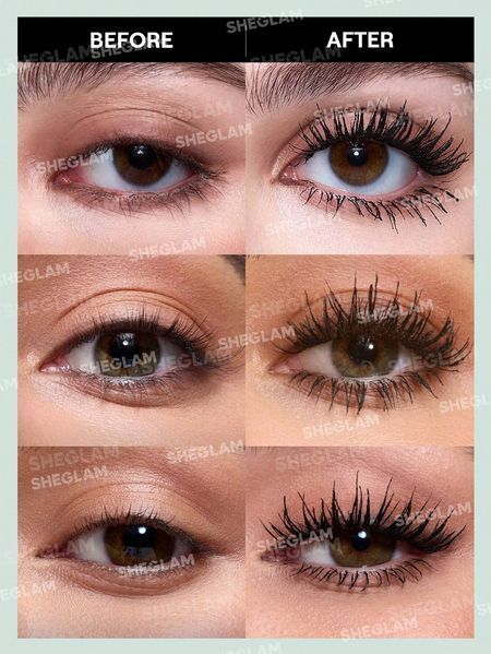 Водостойкая тушь Sheglam All-in-One Volume & Length Mascara 5533 фото
