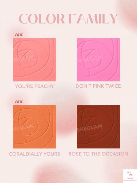 Пудровые румяна для лица Love Dive Tender Heart Powder Blush - Dont Pink Twice 6102 фото