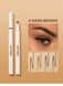 Маркер для брів Sheglam Feather Better Liquid Eyebrow Pencil &mdash; Dark Brown 5972 фото 1