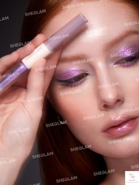 Двойные жидкие тени для век SHEGLAM Silk & Sparkle Double Ended Liquid Eyeshadow - Lavender 5667 фото