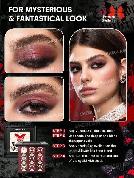 Палетка теней SHEGLAM Cursed Chrysalis Palette 5078 фото