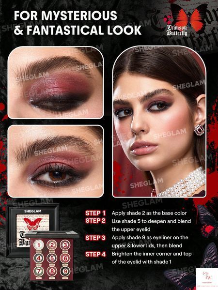 Палетка теней SHEGLAM Cursed Chrysalis Palette 5078 фото