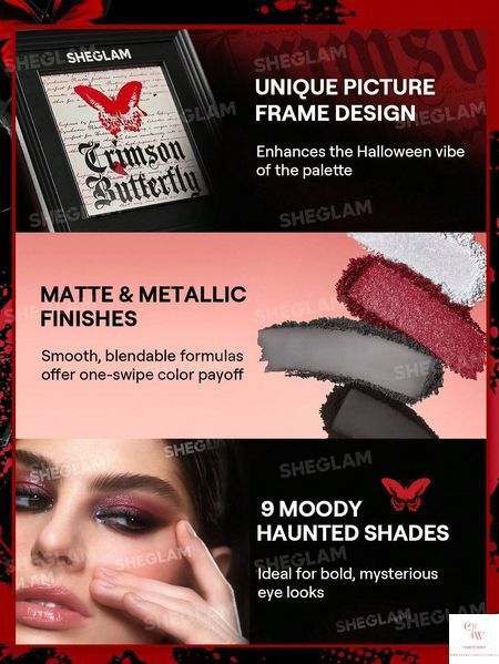 Палетка теней SHEGLAM Cursed Chrysalis Palette 5078 фото