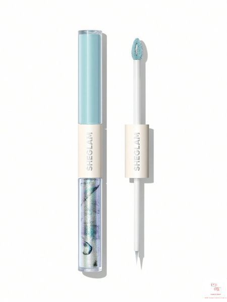 Двойные жидкие тени для век SHEGLAM Silk & Sparkle Double Ended Liquid Eyeshadow - Sky 5668 фото