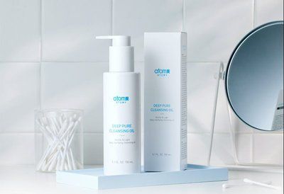 Гидрофильное масло для умывания Deep Pure Cleansing Oil Atomy 150 мл 000482 фото