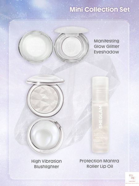 Набір для макіяжу SHEGLAM Crystal Intentions Small Rituals &mdash; Clear Quartz 6156 фото