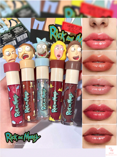 Набір блисків для губ SHEGLAM Rick and Morty Family Counseling Lip Gloss Set 6229 фото