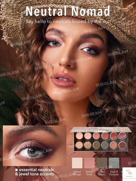 Палетка теней SHEGLAM Marrakesh Obsessed Palette 5669 фото