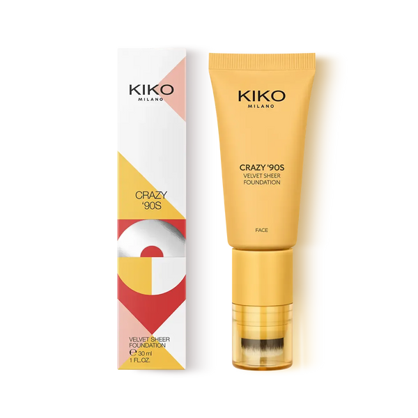 Тональная основа KIKO MILANO Crazy '90S Velvet Sheer Foundation тон 04,05,06 000045 фото