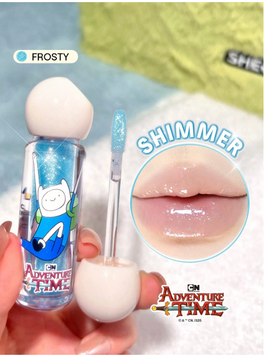 Сяючий блиск для губ SHEGLAM Adventure Time Heroes Only Shimmery Lip Gloss - Frosty 6230 фото